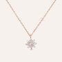 Collana Silver Elegance Argento Rosa Cubic Zirconia