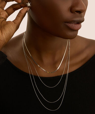 Orecchini Lobo Silver Collection Argento Rodiato