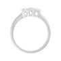 Anello Trilogy Firmamenti Oro Bianco Diamante