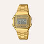 Orologio Uomo Casio G-Shock quadrante gold A168WG-9EF