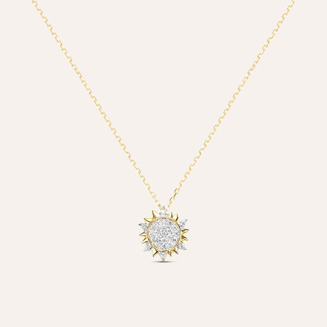 Collana Claire Oro Giallo Cubic Zirconia - Collane Donna | Stroili