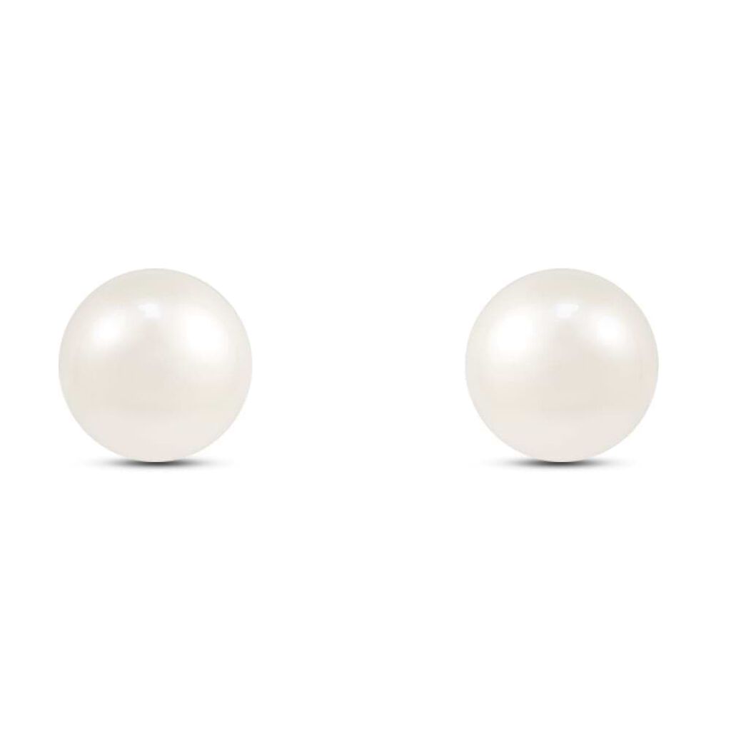 Orecchini Lobo Bon Ton Oro Giallo Perla D'Acqua Dolce - Orecchini a Lobo Donna | Stroili