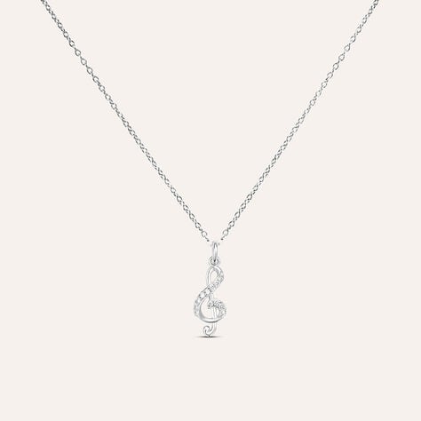 Collana Silver Moments Argento Rodiato Cubic Zirconia - Collane Donna | Stroili