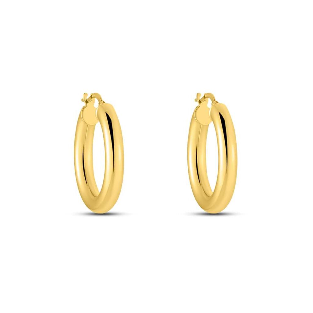 Orecchini A Cerchio Toujours Oro Giallo - Orecchini a Cerchio Donna | Stroili
