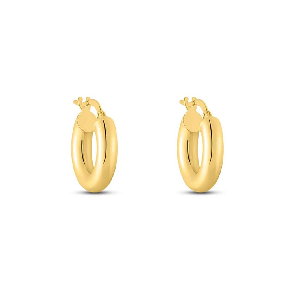 Orecchini A Cerchio Toujours Oro Giallo - Orecchini a Cerchio Donna | Stroili