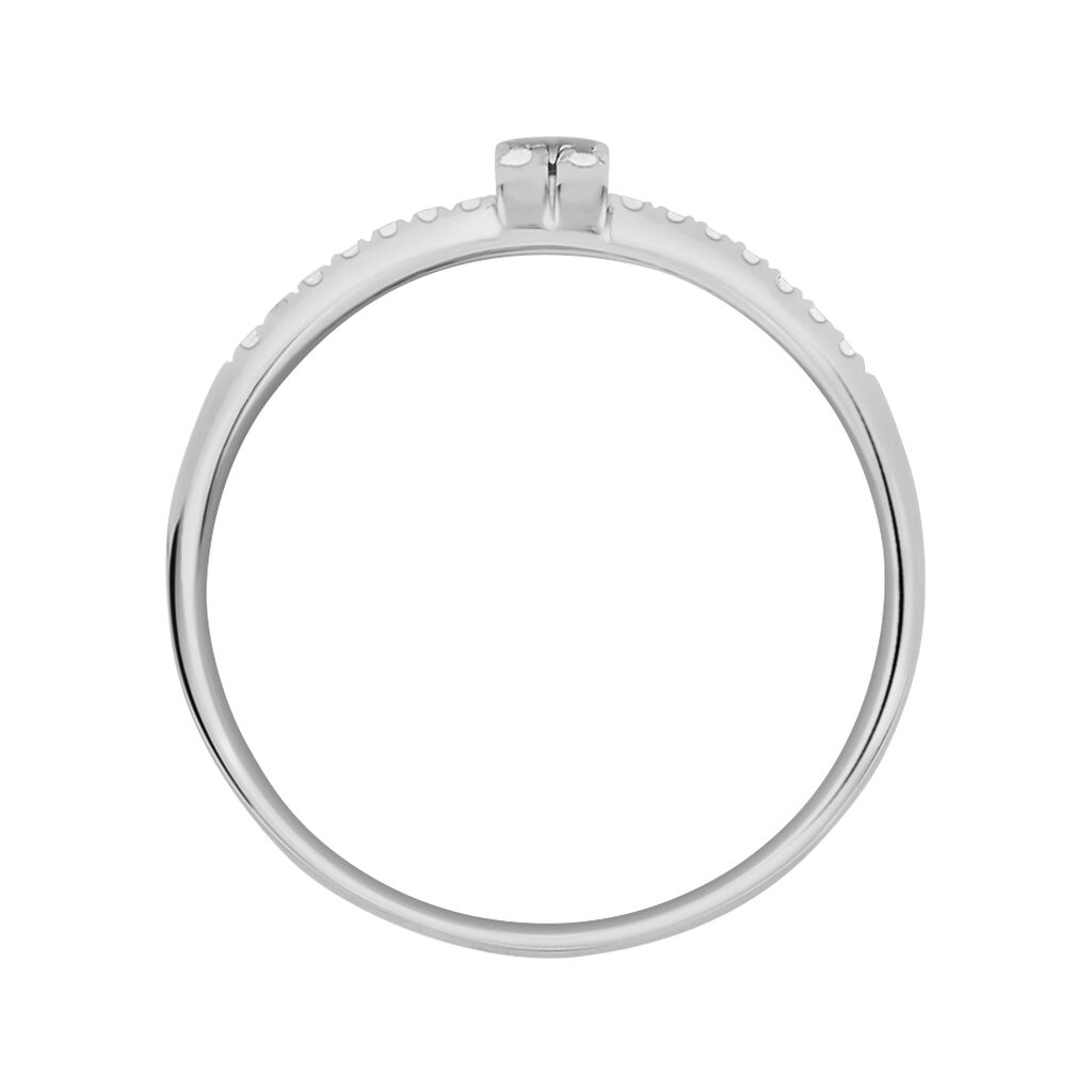 Anello Fantasia Sophia Oro Bianco Diamante - Anelli con Pietre Donna | Stroili