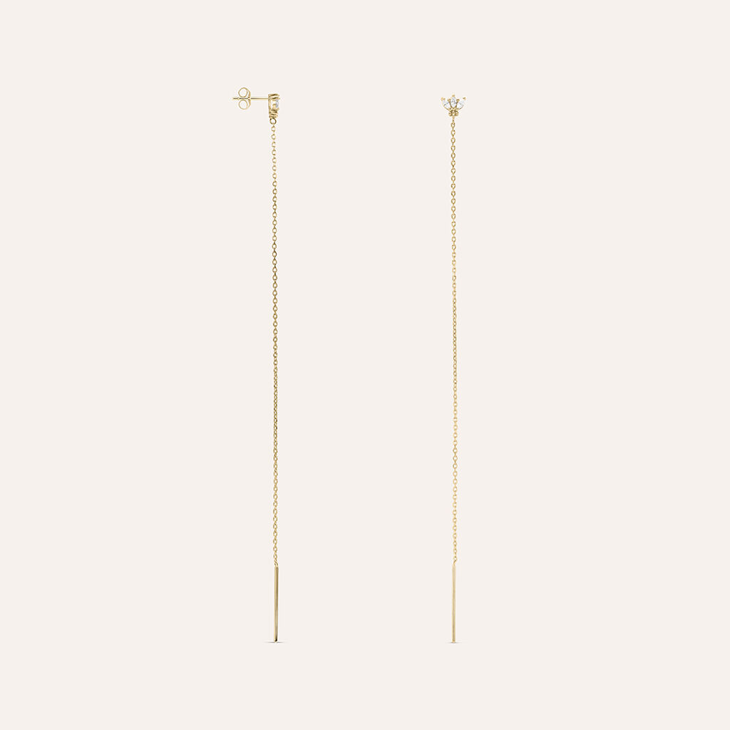 Orecchini Pendenti Golden Dreams Placcato Oro Giallo - Orecchini Pendenti Donna | Stroili