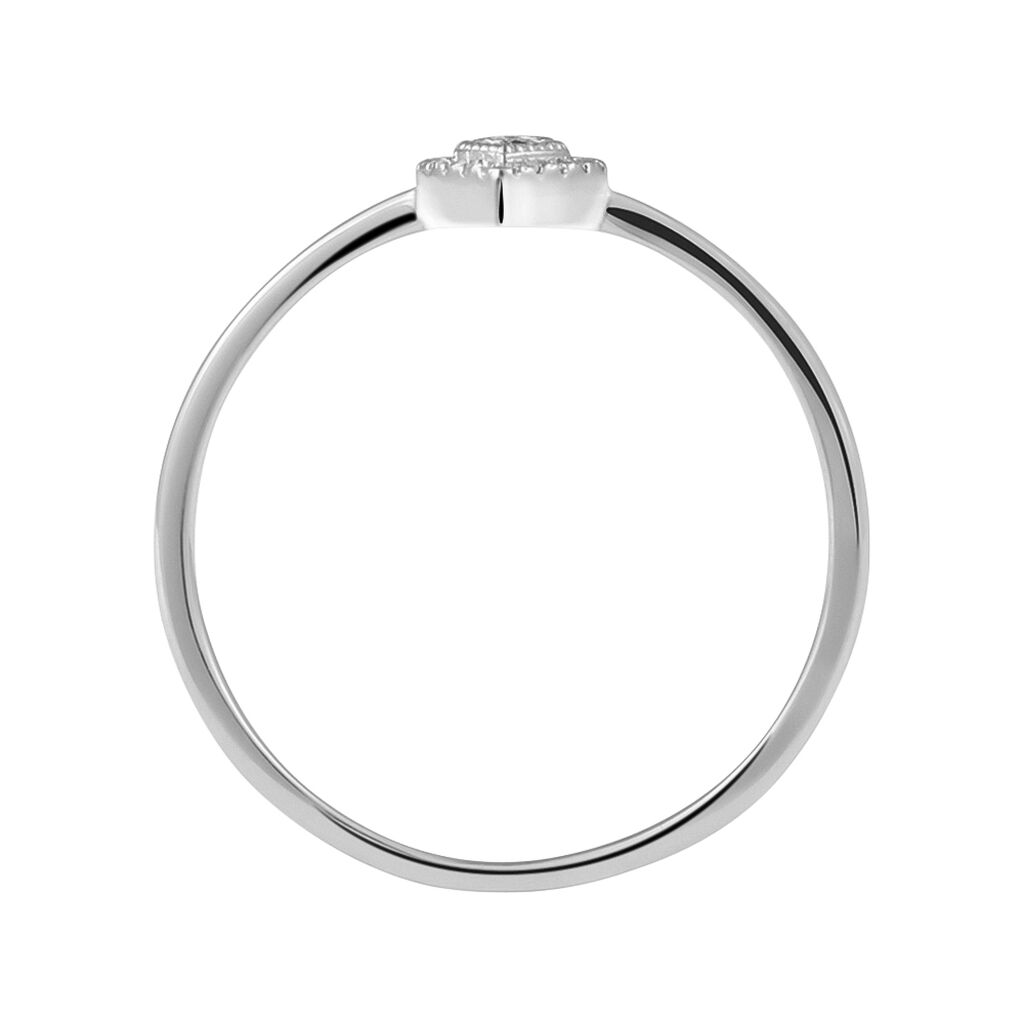 Anello Fantasia Sophia Oro Bianco Diamante - Anelli con Pietre Donna | Stroili