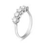 Anello Riviere Diamazing Oro Bianco Diamante