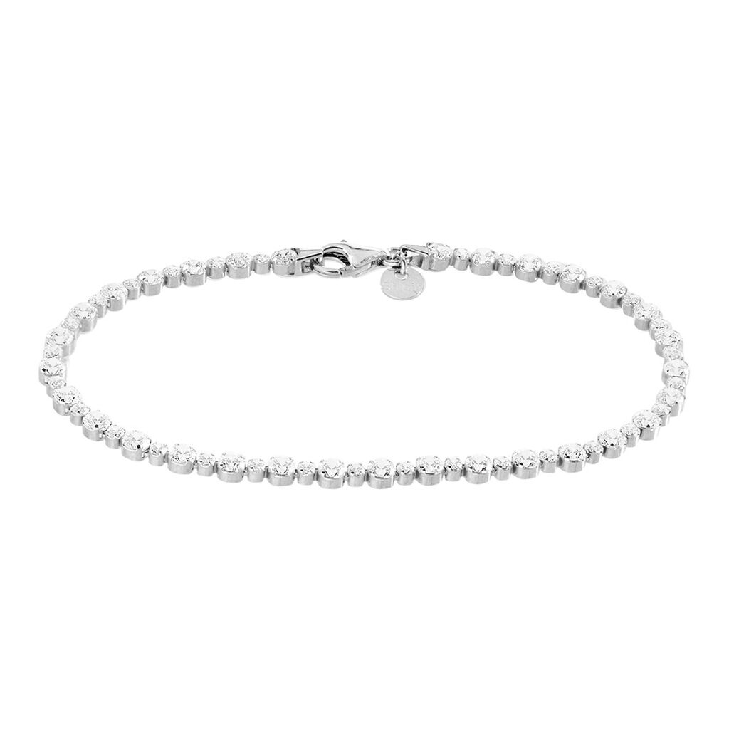 Bracciale Tennis Silver Elegance Argento Rodiato Cubic Zirconia - Bracciali Tennis Donna | Stroili