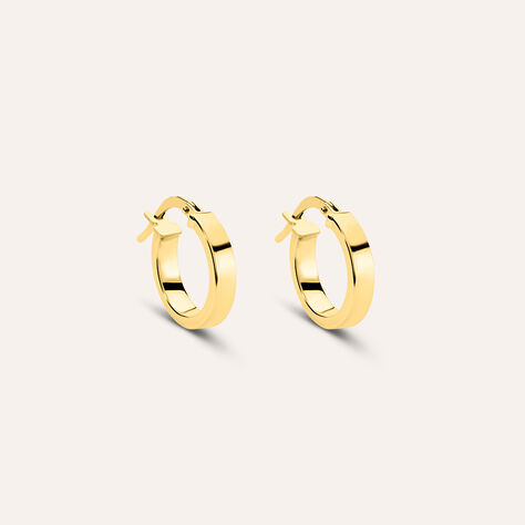 Orecchini A Cerchio Toujours Oro Giallo - Orecchini a Cerchio Donna | Stroili