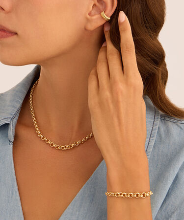 Catena Silver Collection Argento Dorato