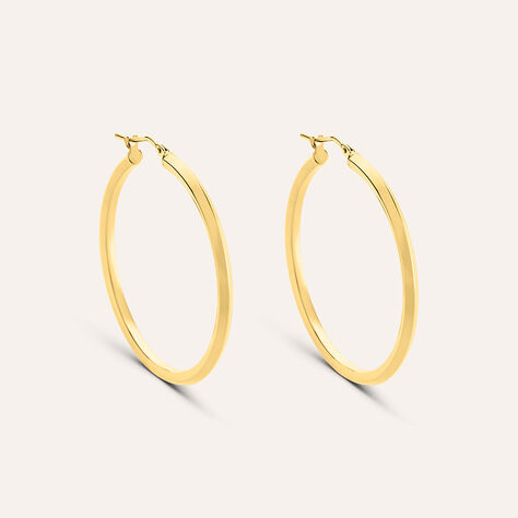 Orecchini A Cerchio Toujours Oro Giallo - Orecchini a Cerchio Donna | Stroili