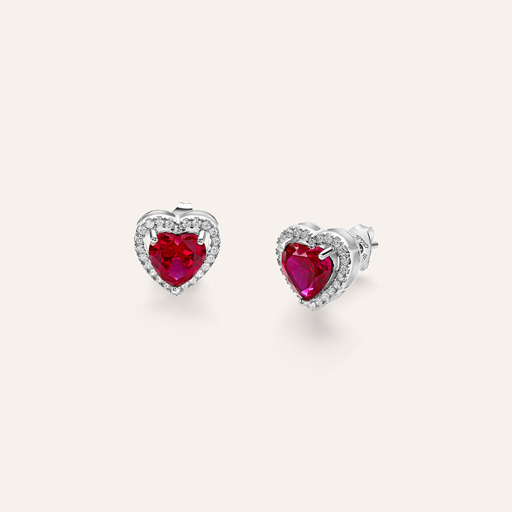 Orecchini Lobo Silver Elegance Argento Rodiato Cubic Zirconia - Orecchini a Lobo Donna | Stroili