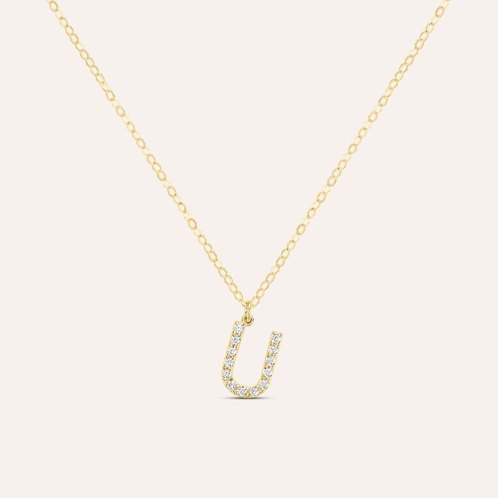 Collana Claire Oro Giallo Cubic Zirconia