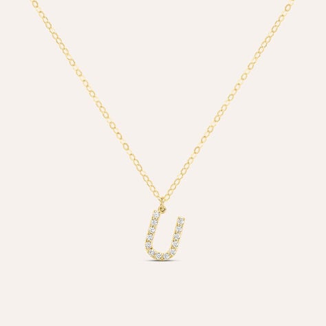 Collana Claire Oro Giallo Cubic Zirconia - Collane Donna | Stroili