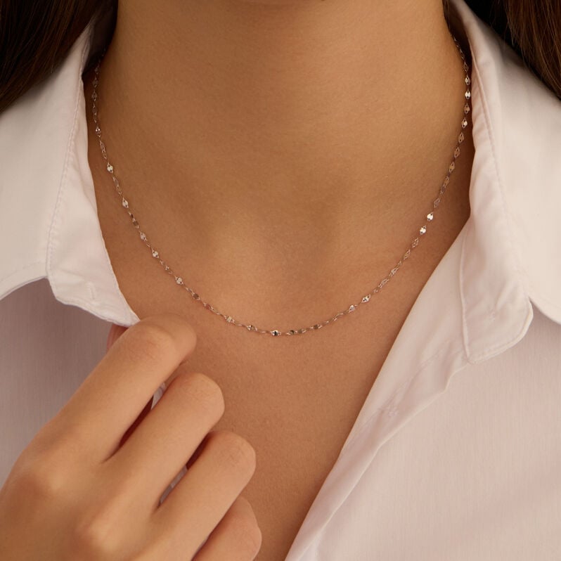 Catenina Poème Oro Bianco - Catenina Donna | Stroili