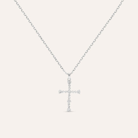 Collana Sophia Oro Bianco Diamante - Collane Donna | Stroili