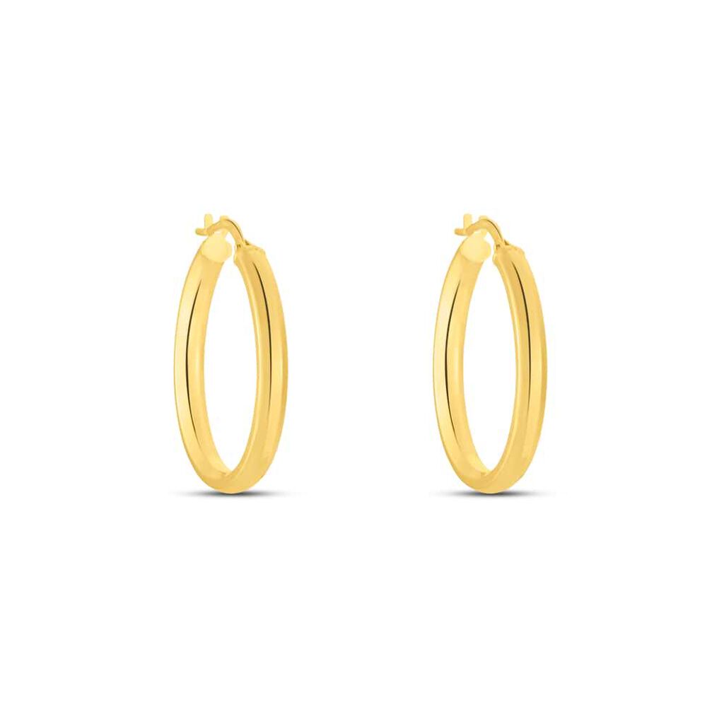 Orecchini A Cerchio Toujours Oro Giallo - Orecchini a Cerchio Donna | Stroili