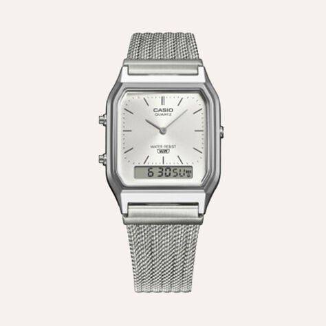 Orologio Al Quarzo Casio Vintage A130we-7aef - Orologi con Datario Unisex | Stroili