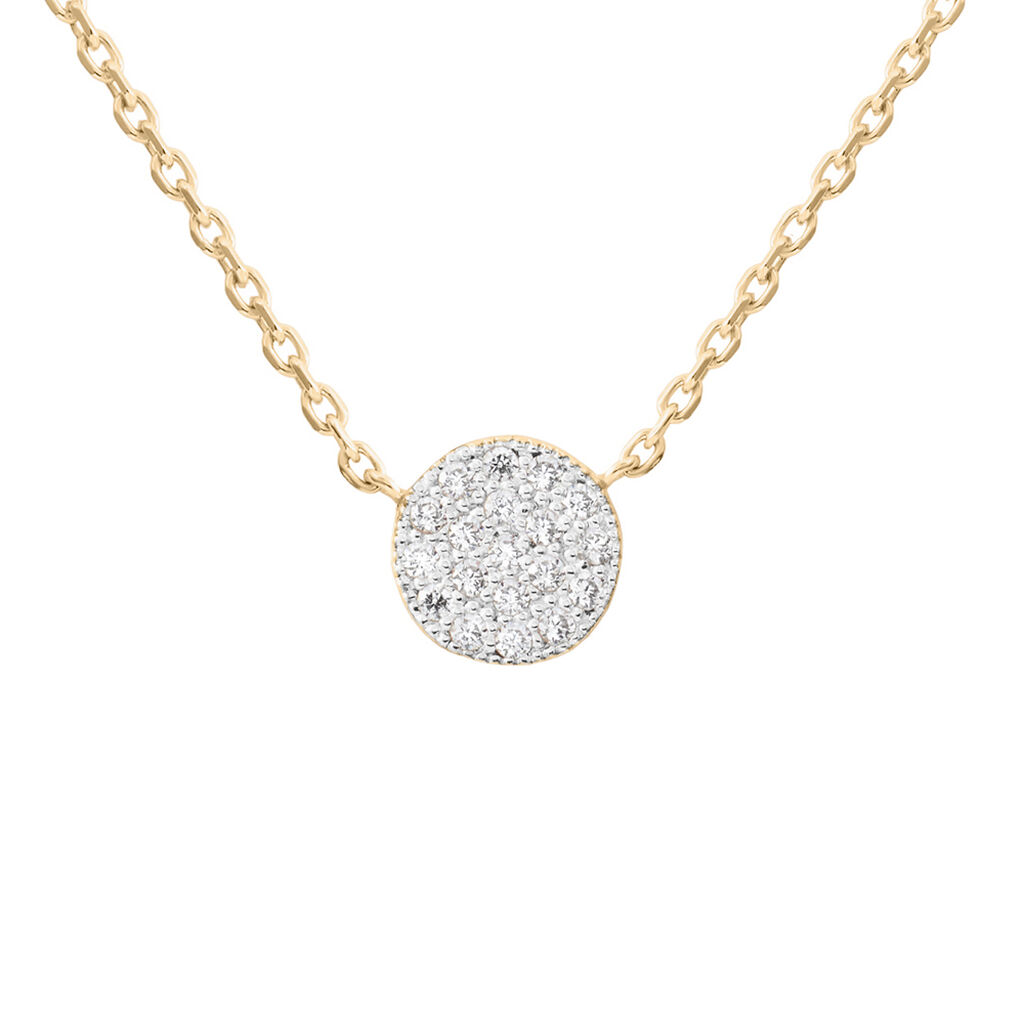 Collana Golden Dream Placcato Oro Giallo Cubic Zirconia