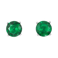 Orecchini Lobo Punto Luce Silver Rainbow Argento Rodiato Cubic Zirconia