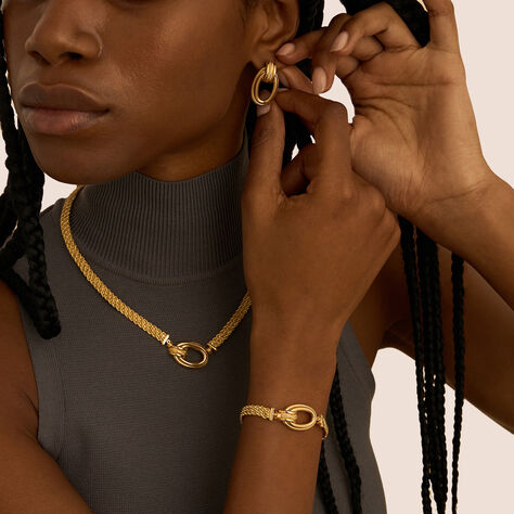 Orecchini Lobo Gold Essence Oro Giallo - Orecchini a Lobo Donna | Stroili