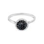 Anello Fantasia Sophia Oro Bianco Diamante