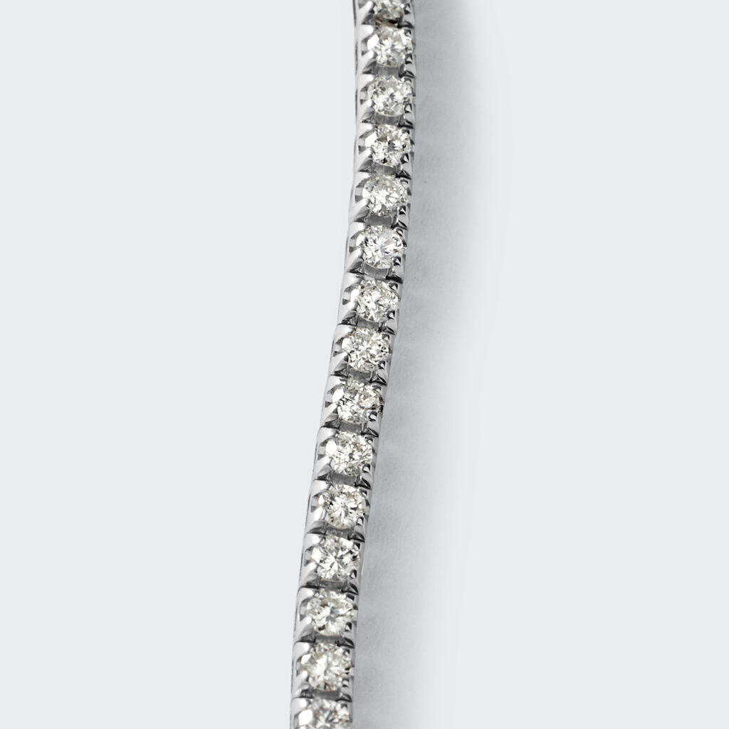 Bracciale Tennis Firmamenti Oro Bianco Diamante - Bracciali Tennis Donna | Stroili