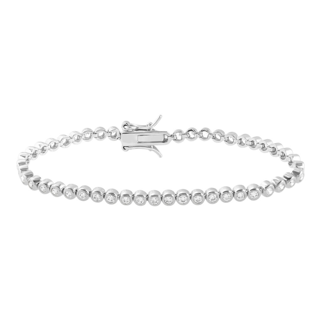 Bracciale Tennis Silver Elegance Argento Rodiato Cubic Zirconia - Bracciali Tennis Donna | Stroili