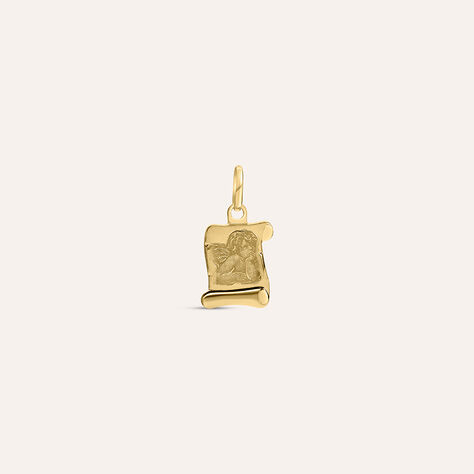 Pendente Holy Oro Giallo - Ciondoli con Incisione Unisex | Stroili
