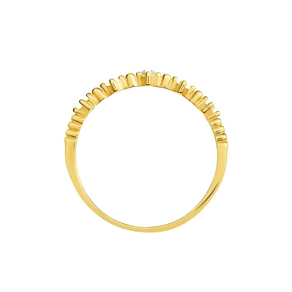 Anello Fantasia Claire Oro Giallo Cubic Zirconia - Anelli con Pietre Donna | Stroili