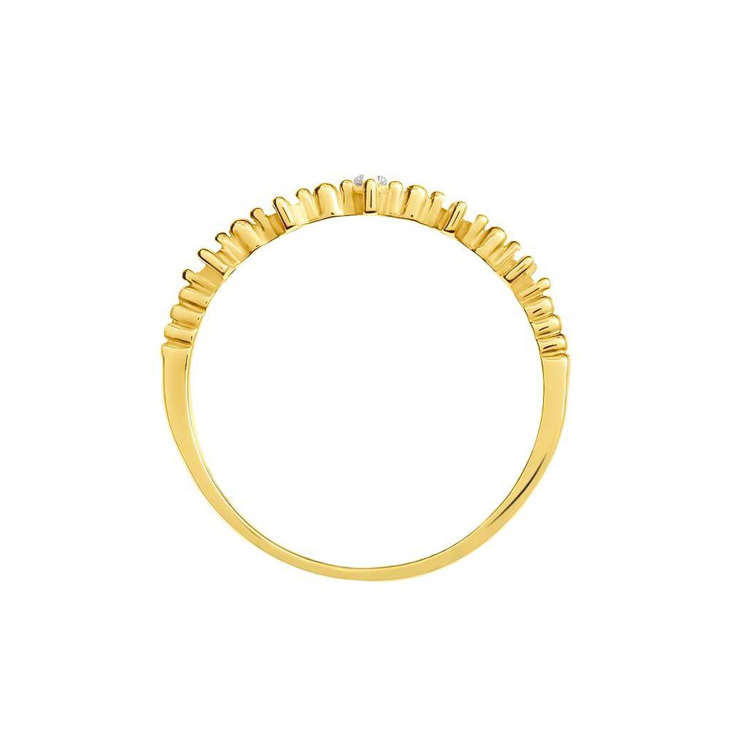 Anello Fantasia Claire Oro Giallo Cubic Zirconia - Anelli con Pietre Donna | Stroili