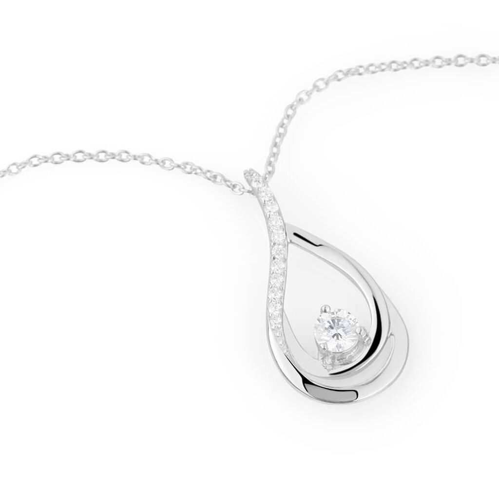 Collana Silver Shine Argento Rodiato Cubic Zirconia - Collane Donna | Stroili