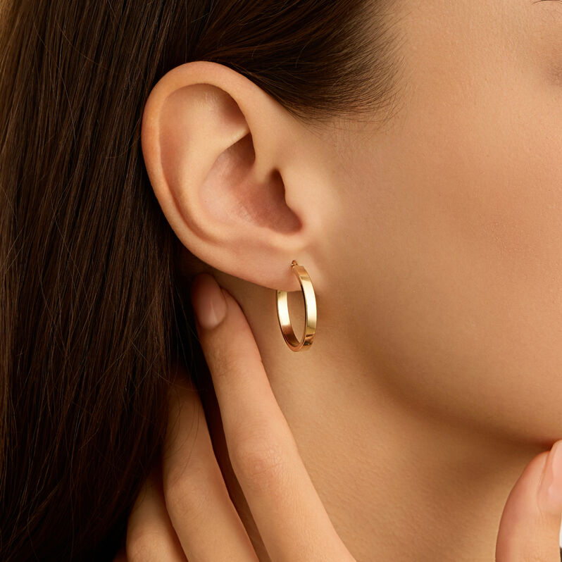 Orecchini A Cerchio Toujours Oro Giallo - Orecchini a Cerchio Donna | Stroili