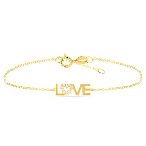Bracciale Claire Oro Giallo Cubic Zirconia - Bracciali Amicizia Donna | Stroili