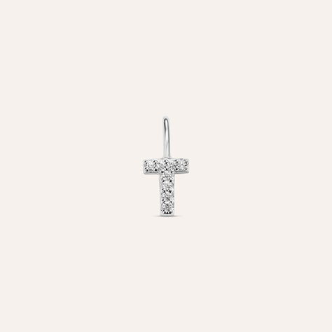 Pendente Love Beats Argento Rodiato Cubic Zirconia - Ciondoli Donna | Stroili