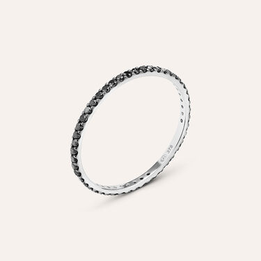 Anello Eternity L'homme Diamant Oro Bianco E Diamanti