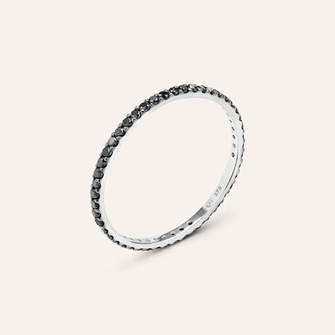 Anello Eternity L'homme Diamant Oro Bianco Diamante - Anelli Eternity Uomo | Stroili