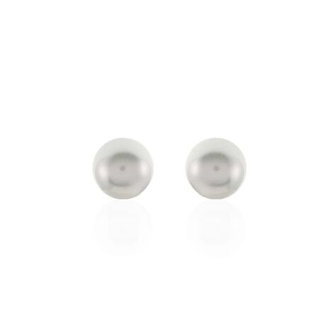 Orecchini Lobo Silver Pearls Argento Rodiato Perla sintentica - Orecchini a Lobo Donna | Stroili