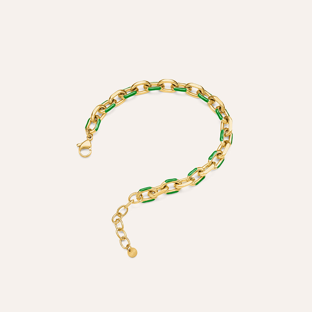 Bracciale Catena Lady Sweet Acciaio Dorato - Bracciali Donna | Stroili
