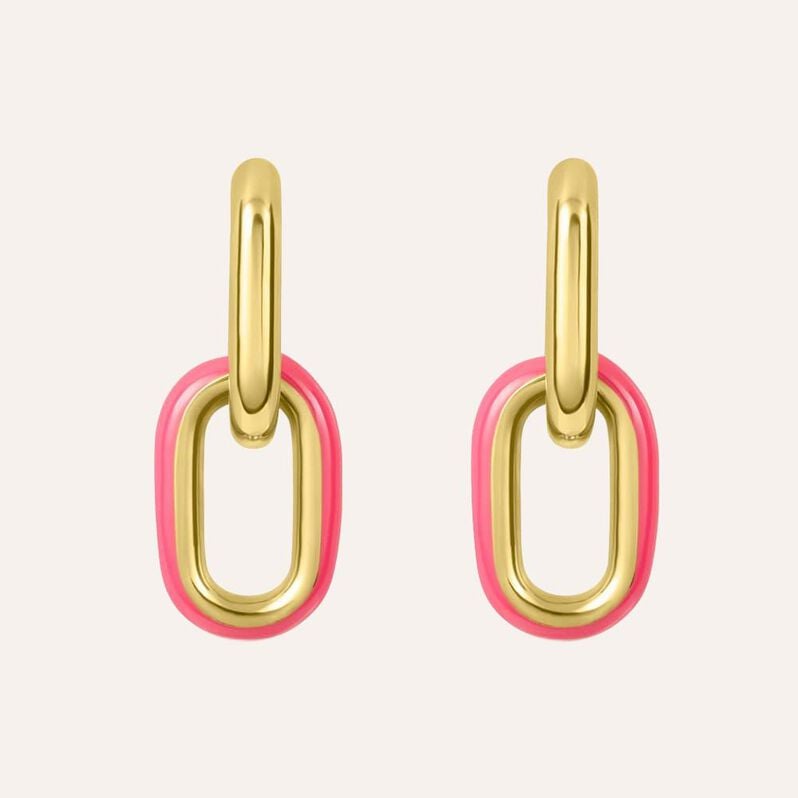 Orecchini Pendenti Lady Sweet Acciaio Dorato - Orecchini Pendenti Donna | Stroili