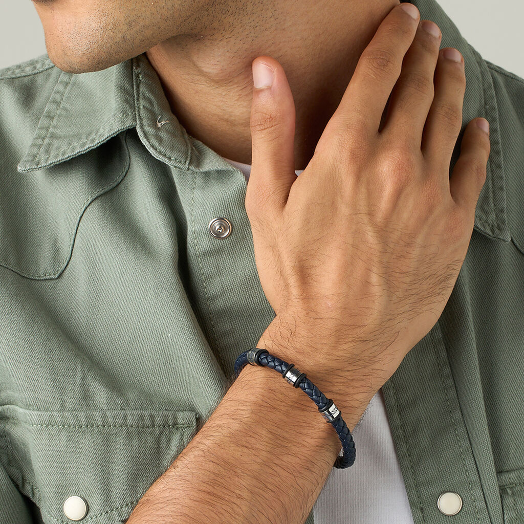 Bracciale Man Code Acciaio - Bracciali Uomo | Stroili