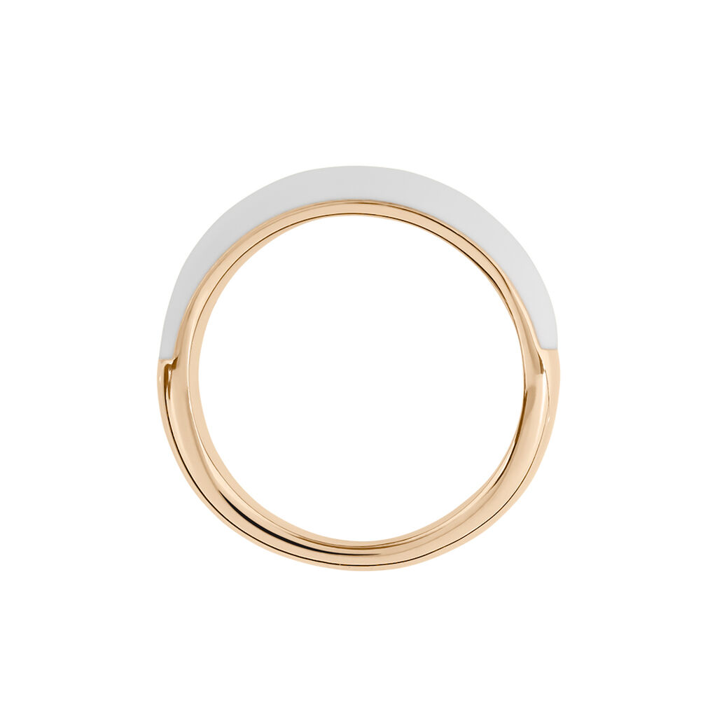 Anello Fascia Lady Sweet Acciaio Rosa