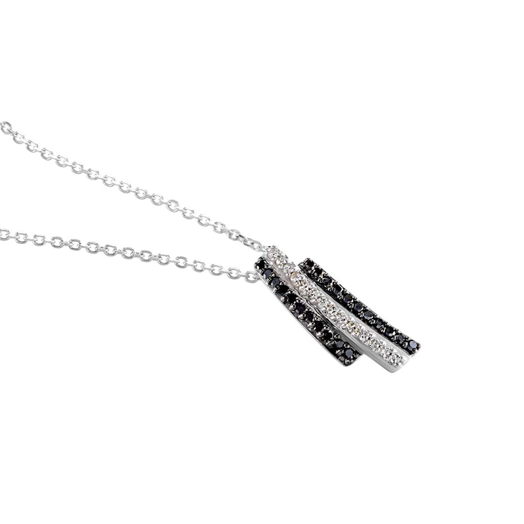 Collana Sophia Oro Bianco Diamante - Collane Donna | Stroili