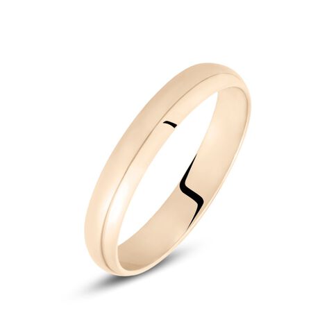 Fede Mantovana 4 mm Oro Rosa - Fedi Unisex | Stroili