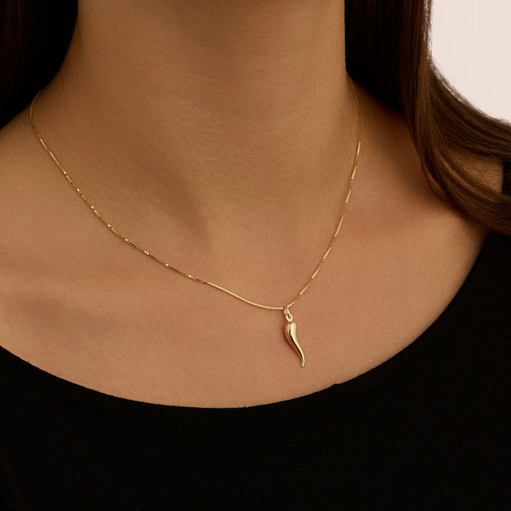 Pendente Poème Oro Giallo