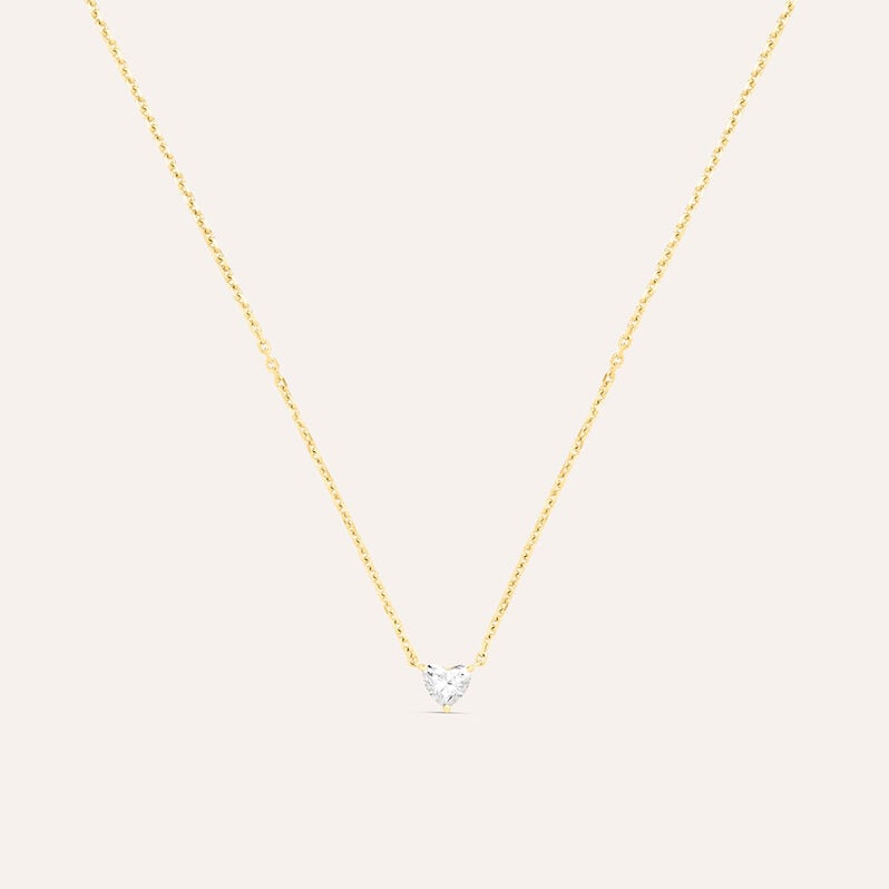 Collana Punto Luce Claire Oro Giallo Cubic Zirconia - Collane Punto Luce Donna | Stroili
