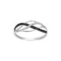 Anello Fascia Sophia Oro Bianco Diamante