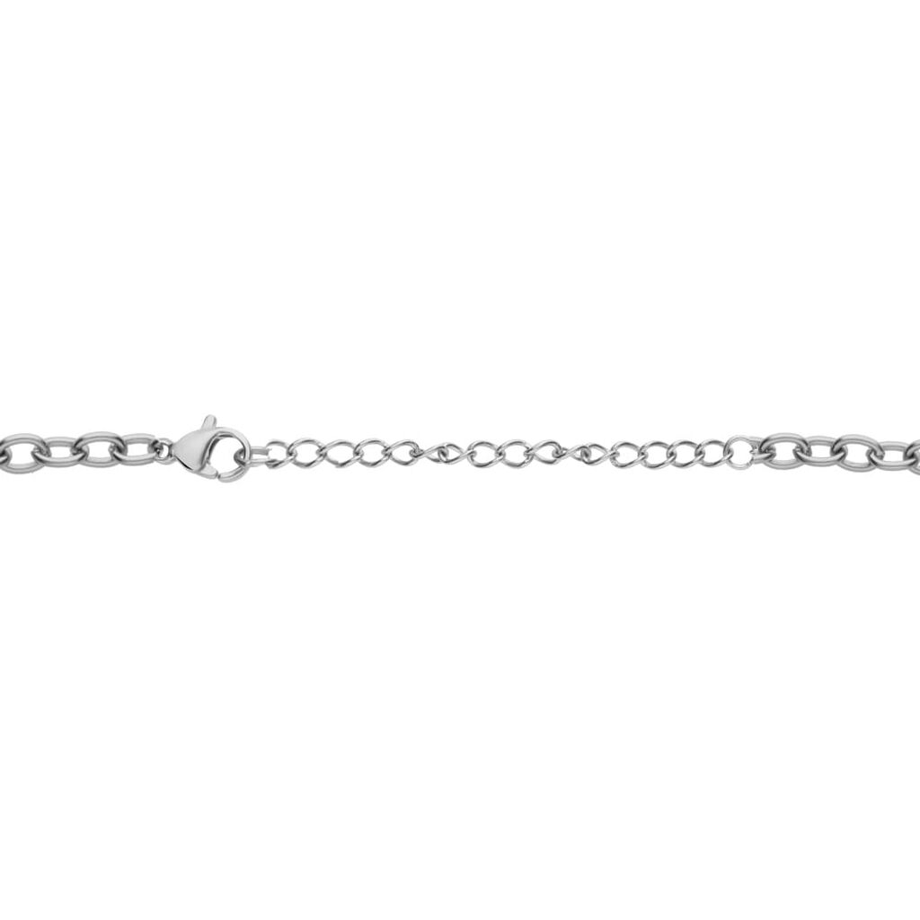 Bracciale Lady Chic Acciaio Bicolore Cuore e Cristalli